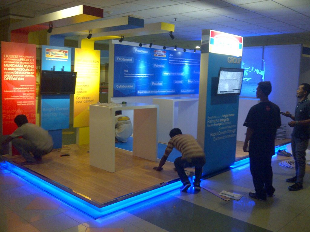 Indomaret Tips Dekorasi Booth Pameran yang menarik