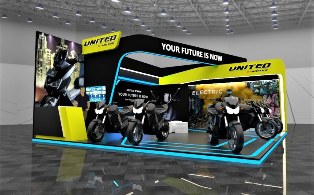 PT. Trifas Sinergi Indonesia | United E-Motor | Kontraktor Pameran